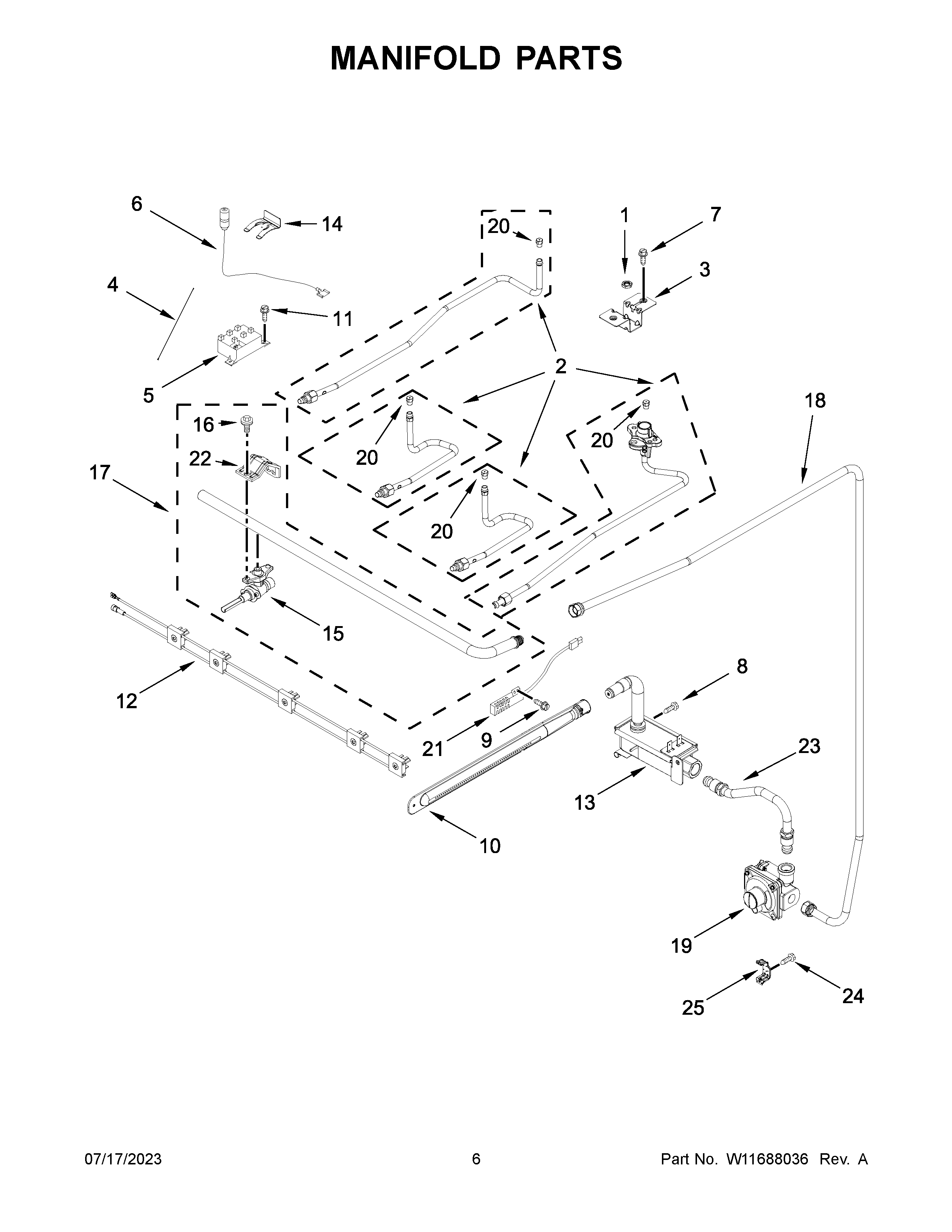 Manifold parts