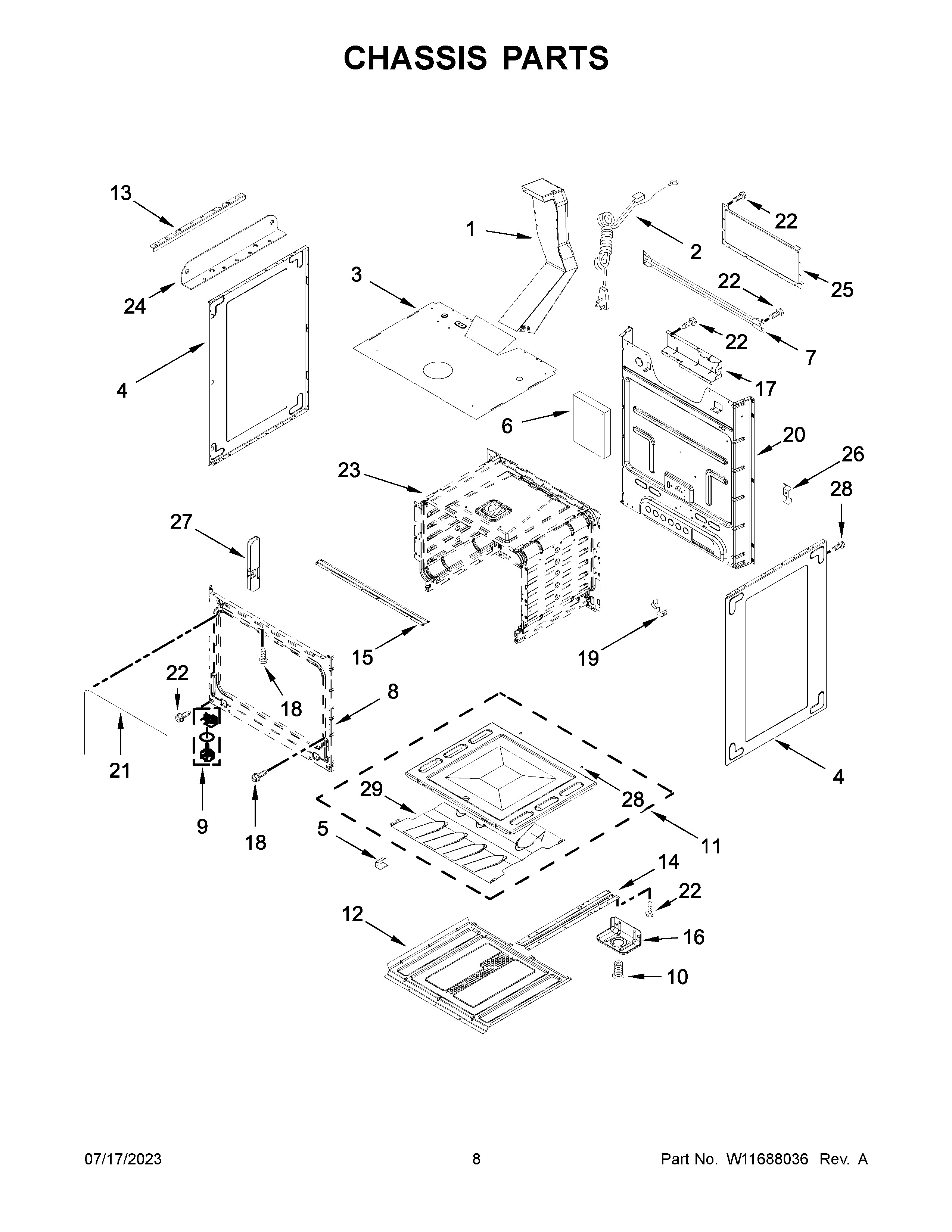 Chassis parts