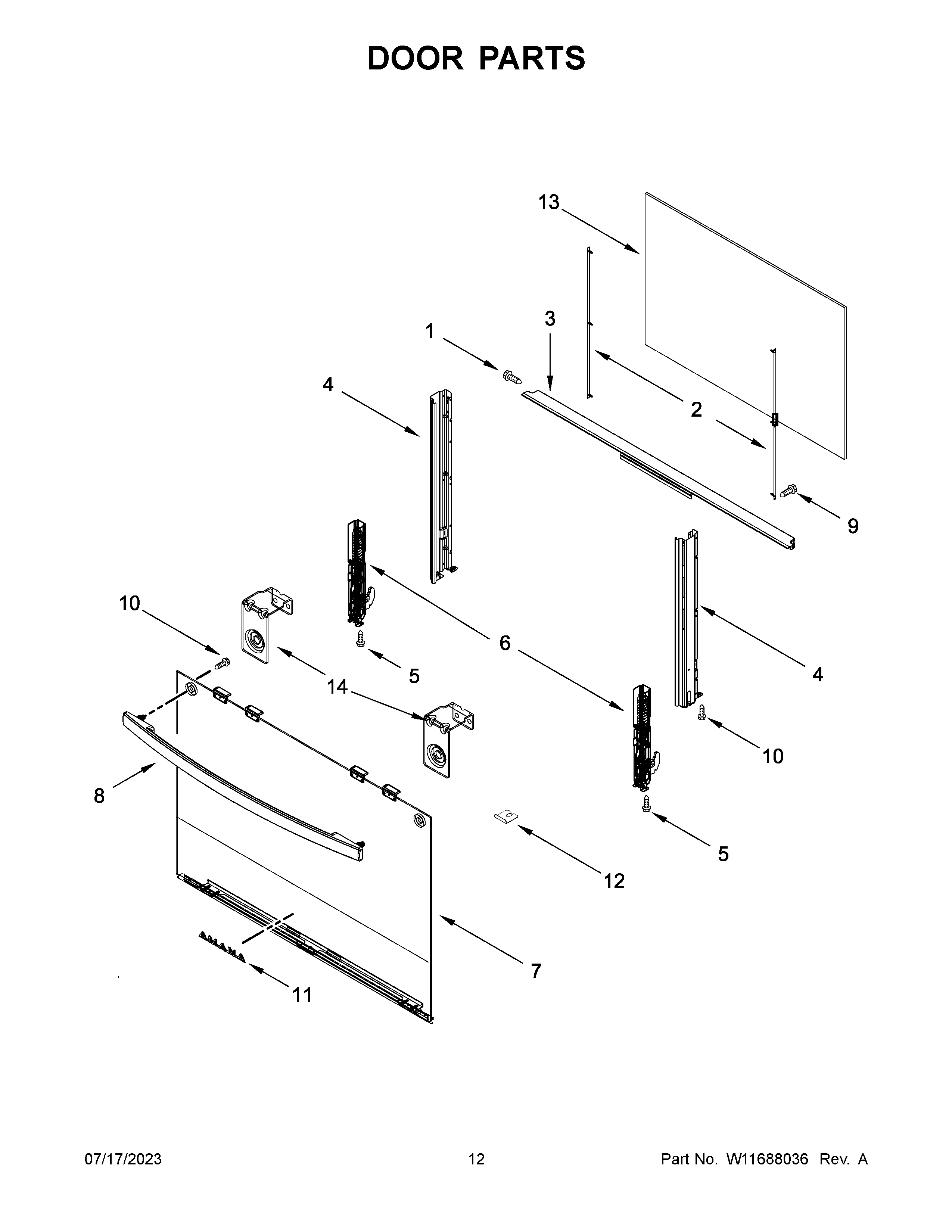 Door parts