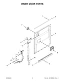 Inner door parts