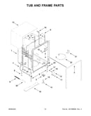 Tub and frame parts