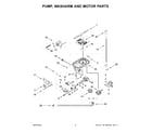 Maytag MDB7959SKZ2 pump, washarm and motor parts diagram