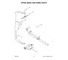 Maytag MDB7959SKZ2 upper wash and rinse parts diagram