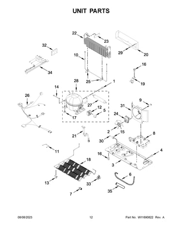 Unit parts