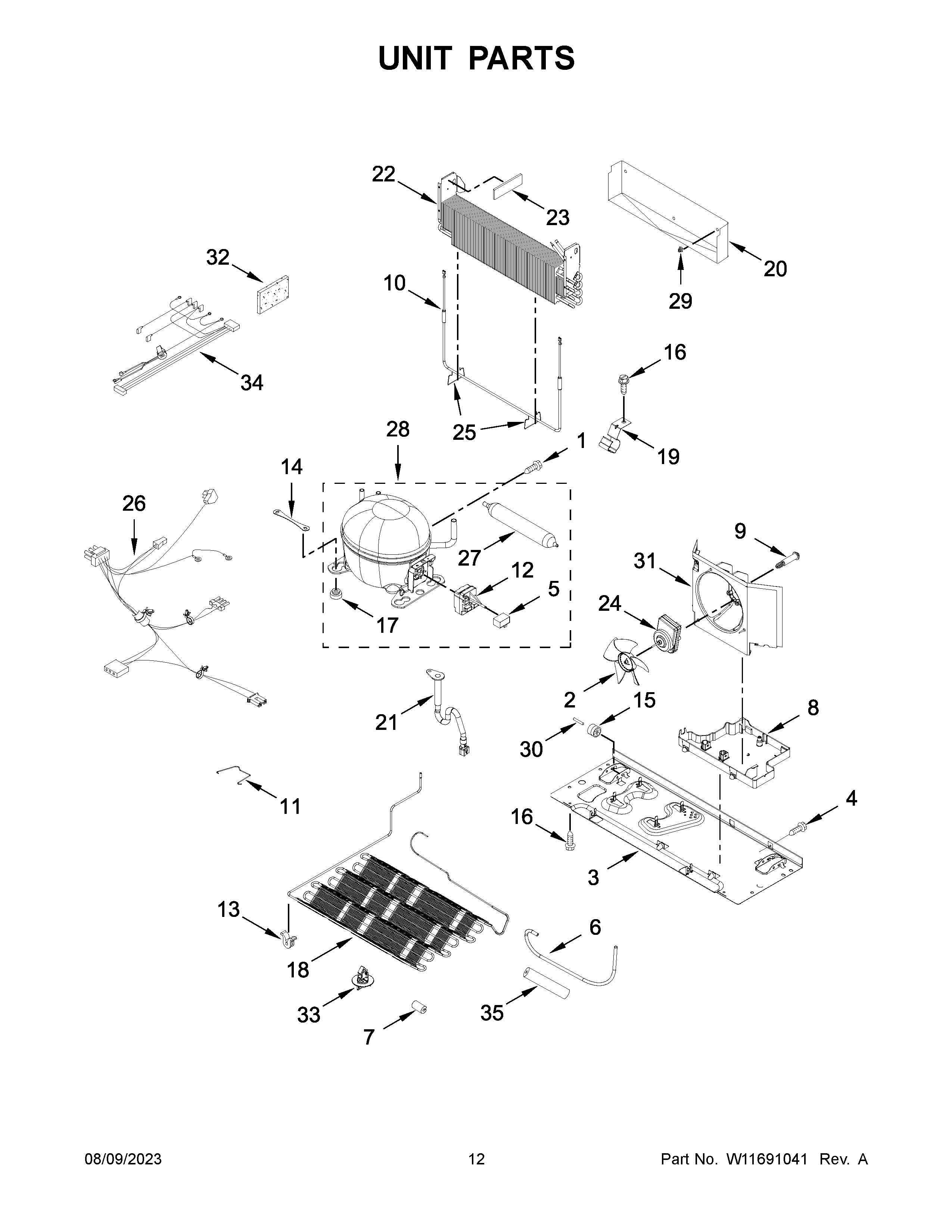 Unit parts