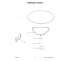 Maytag MMMS4230PZ00 turntable parts diagram