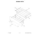 KitchenAid KSIS730PSS0 drawer parts diagram