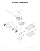 Internal oven parts