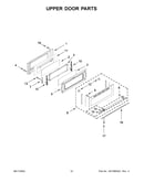 Upper door parts
