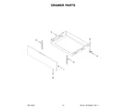 Whirlpool WFE320M0JS4 drawer parts diagram