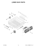 Lower rack parts