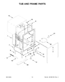 Tub and frame parts