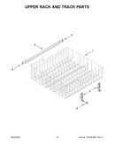 Upper rack and track parts
