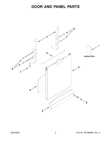 Door and panel parts