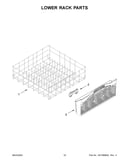 Lower rack parts