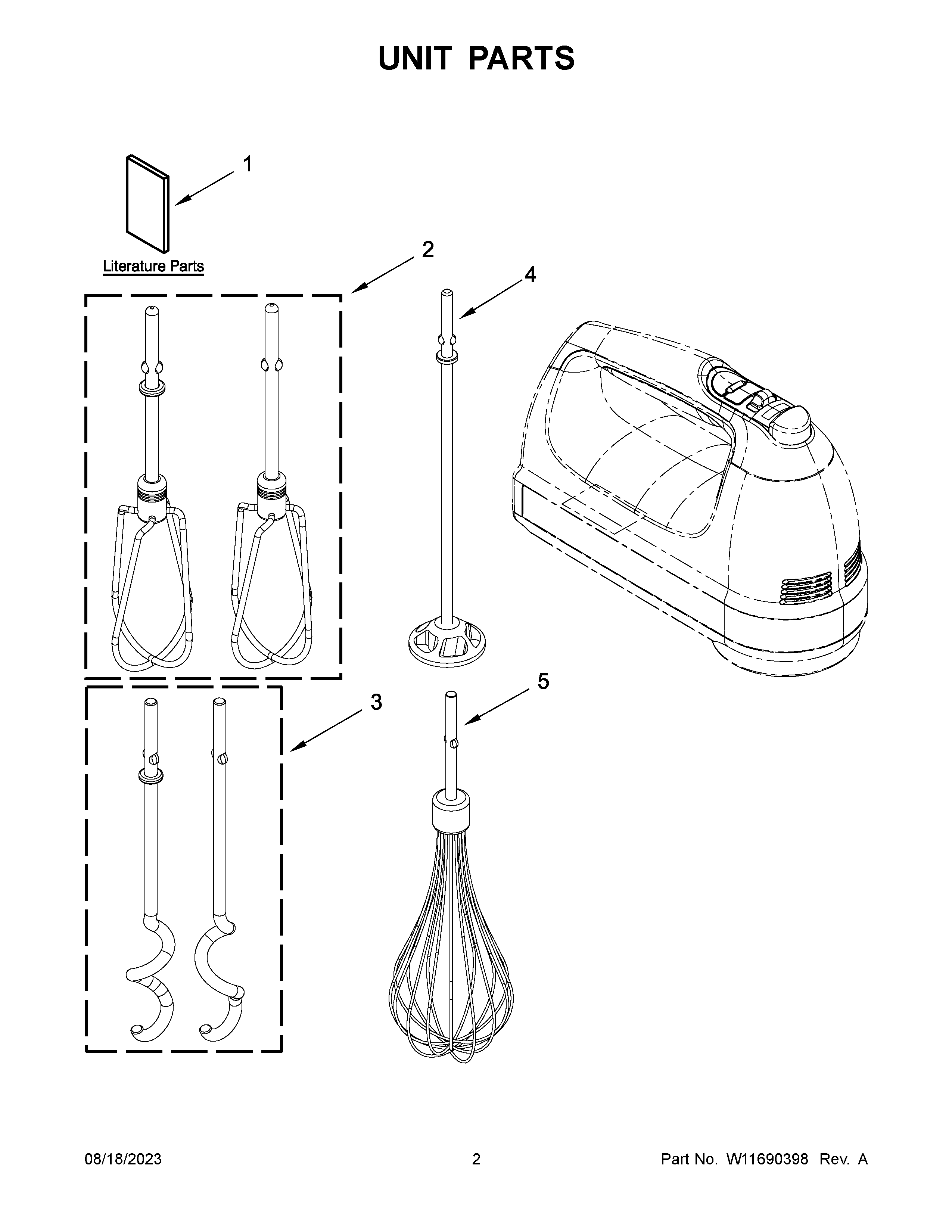 Unit parts