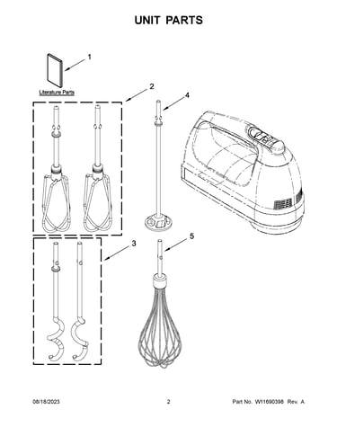 Unit parts