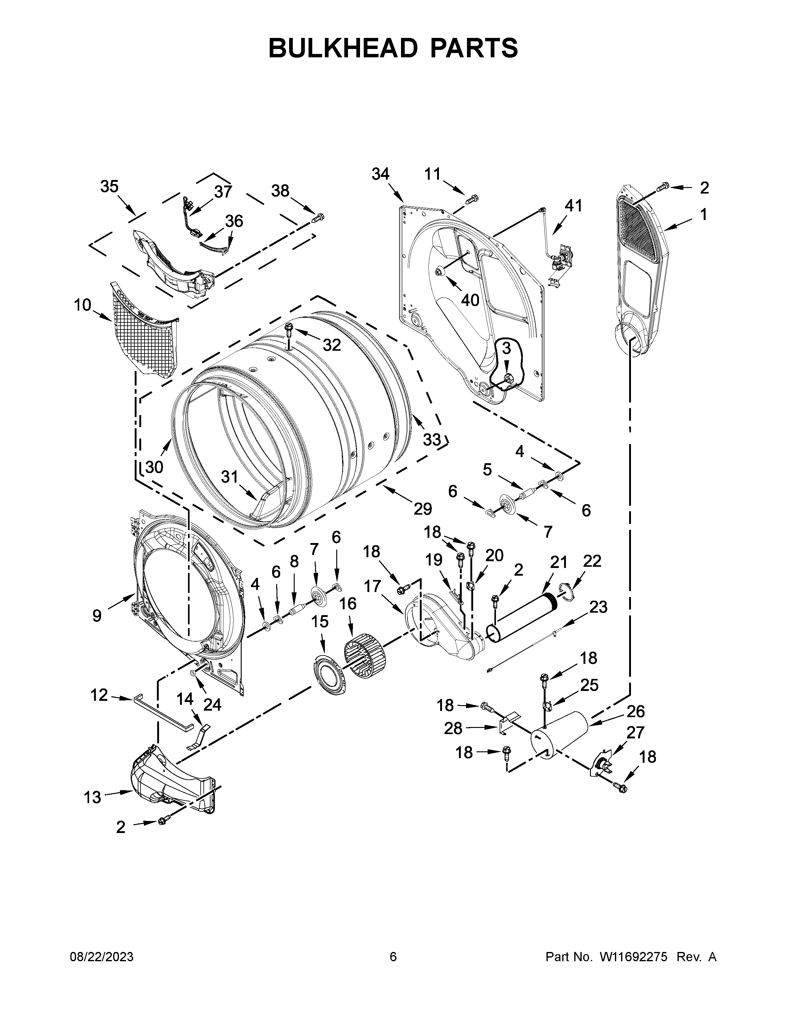 BULKHEAD PARTS