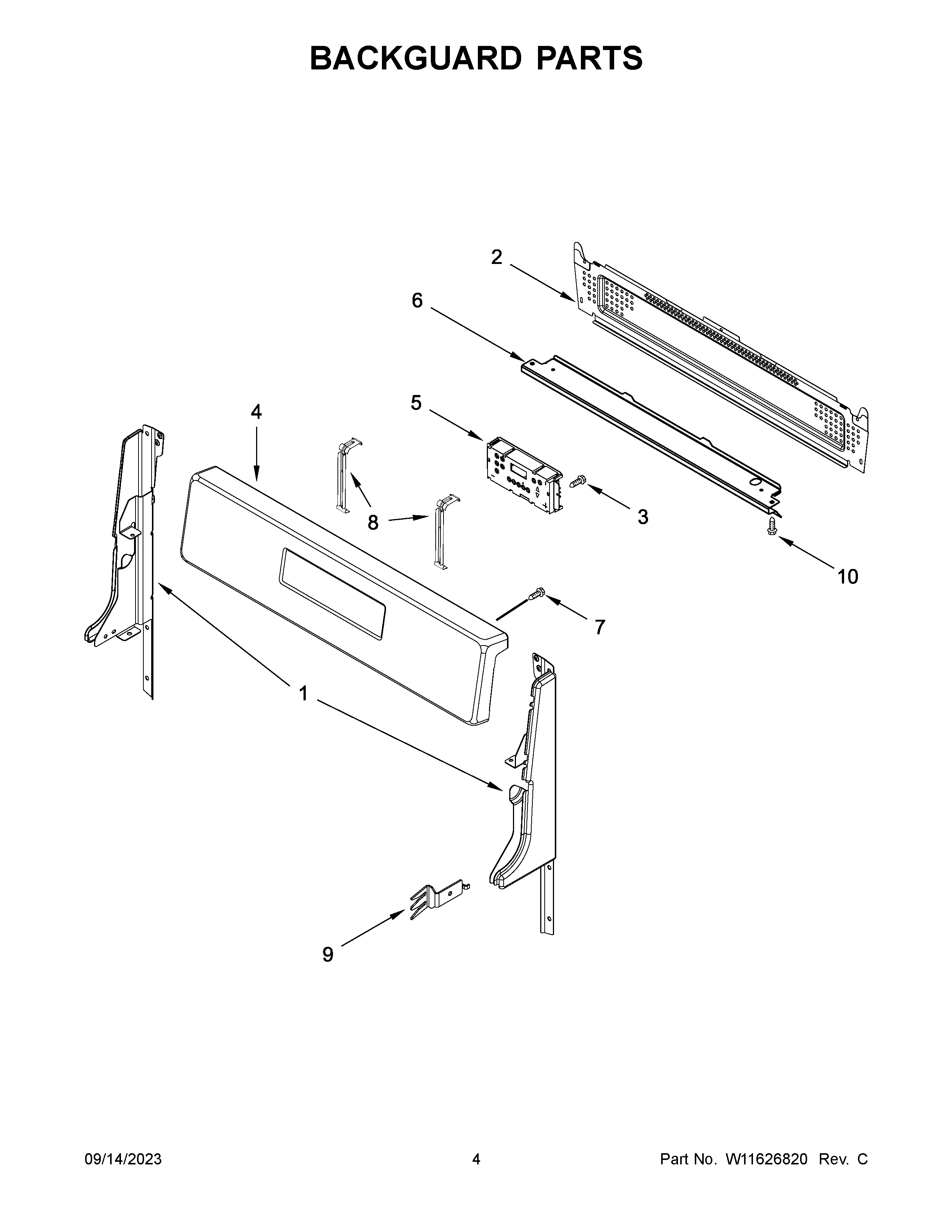 BACKGUARD PARTS