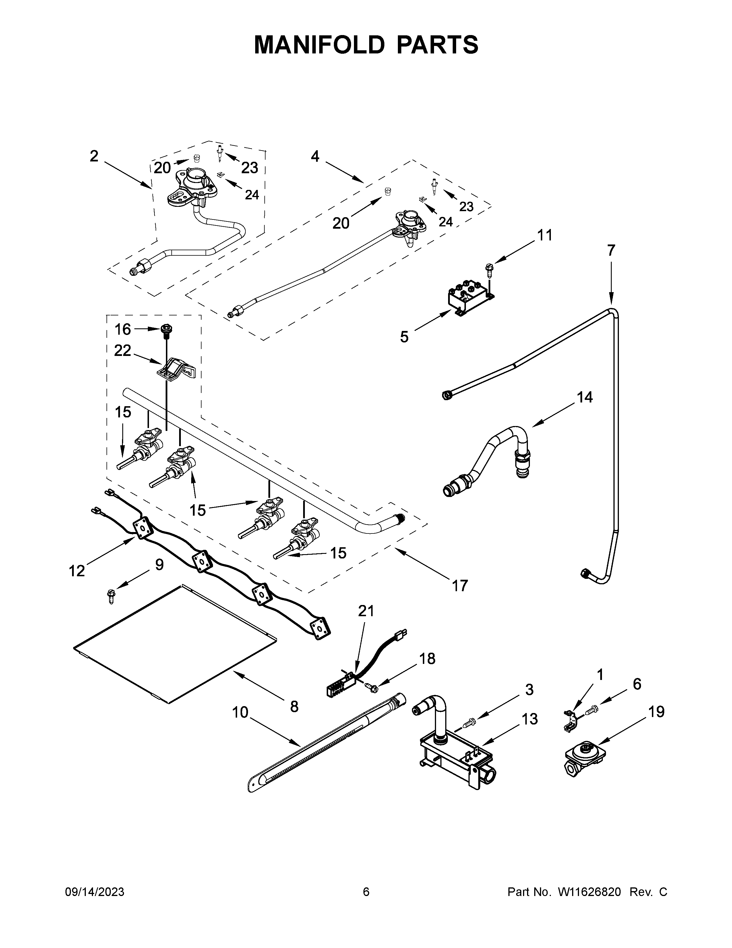 MANIFOLD PARTS