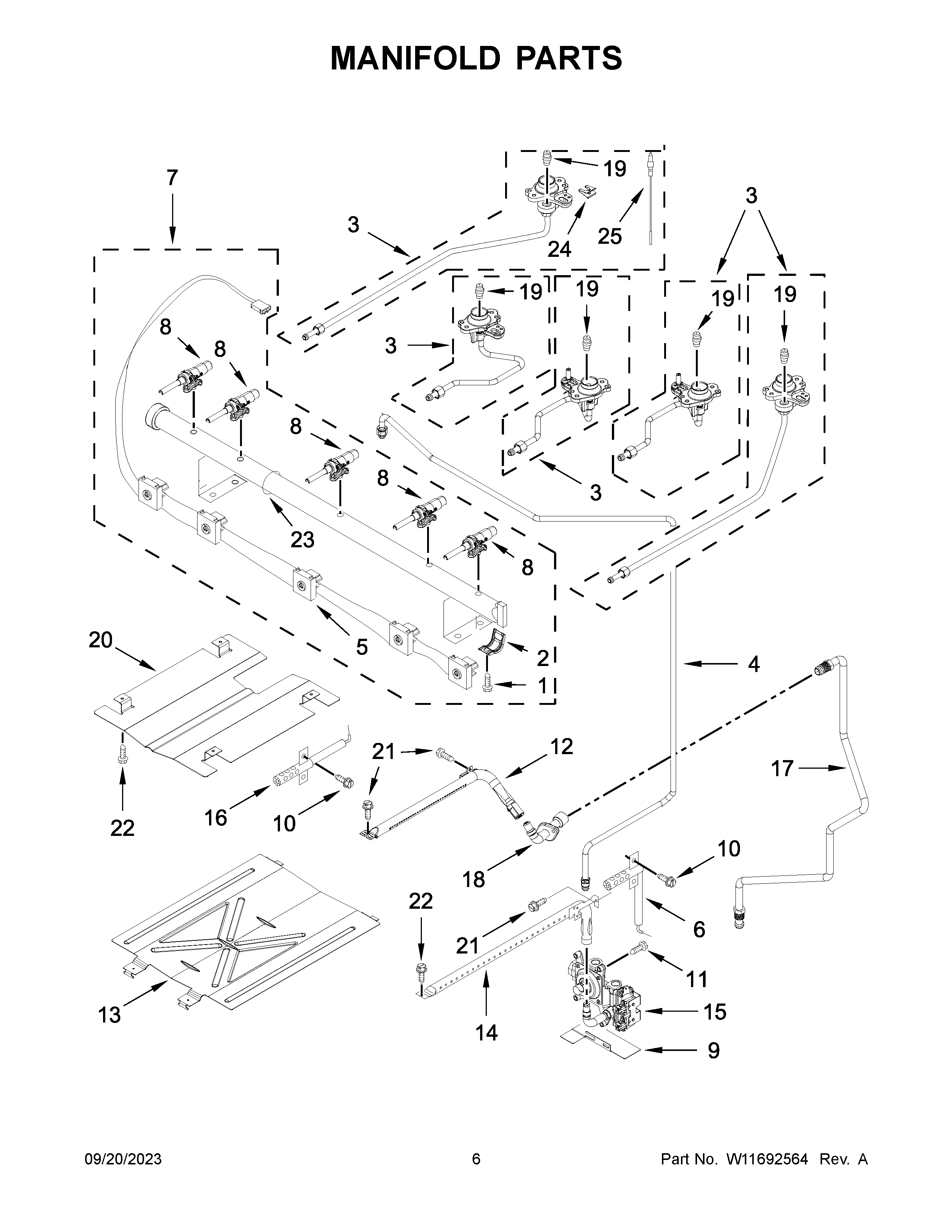 Manifold parts