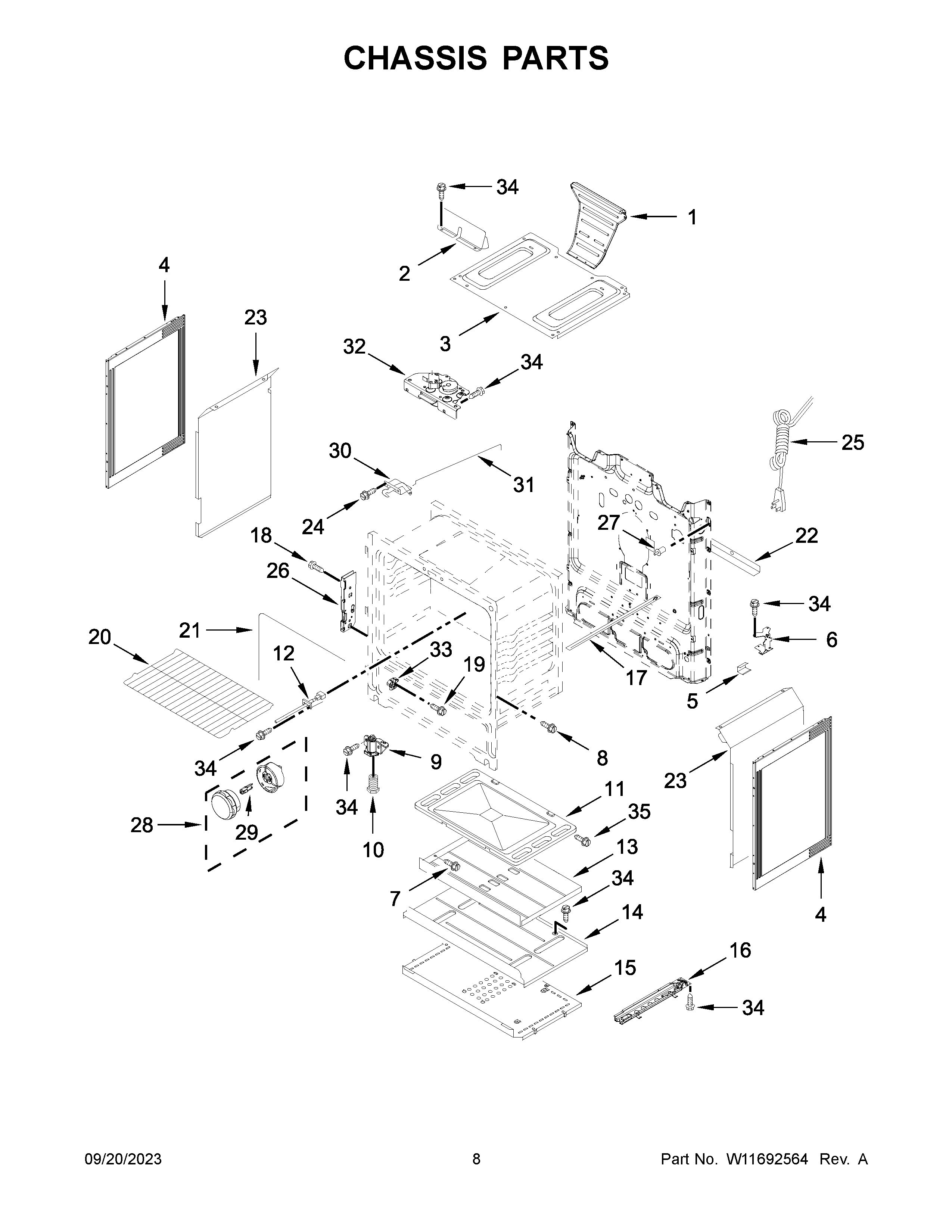 Chassis parts