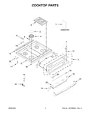 Cooktop parts
