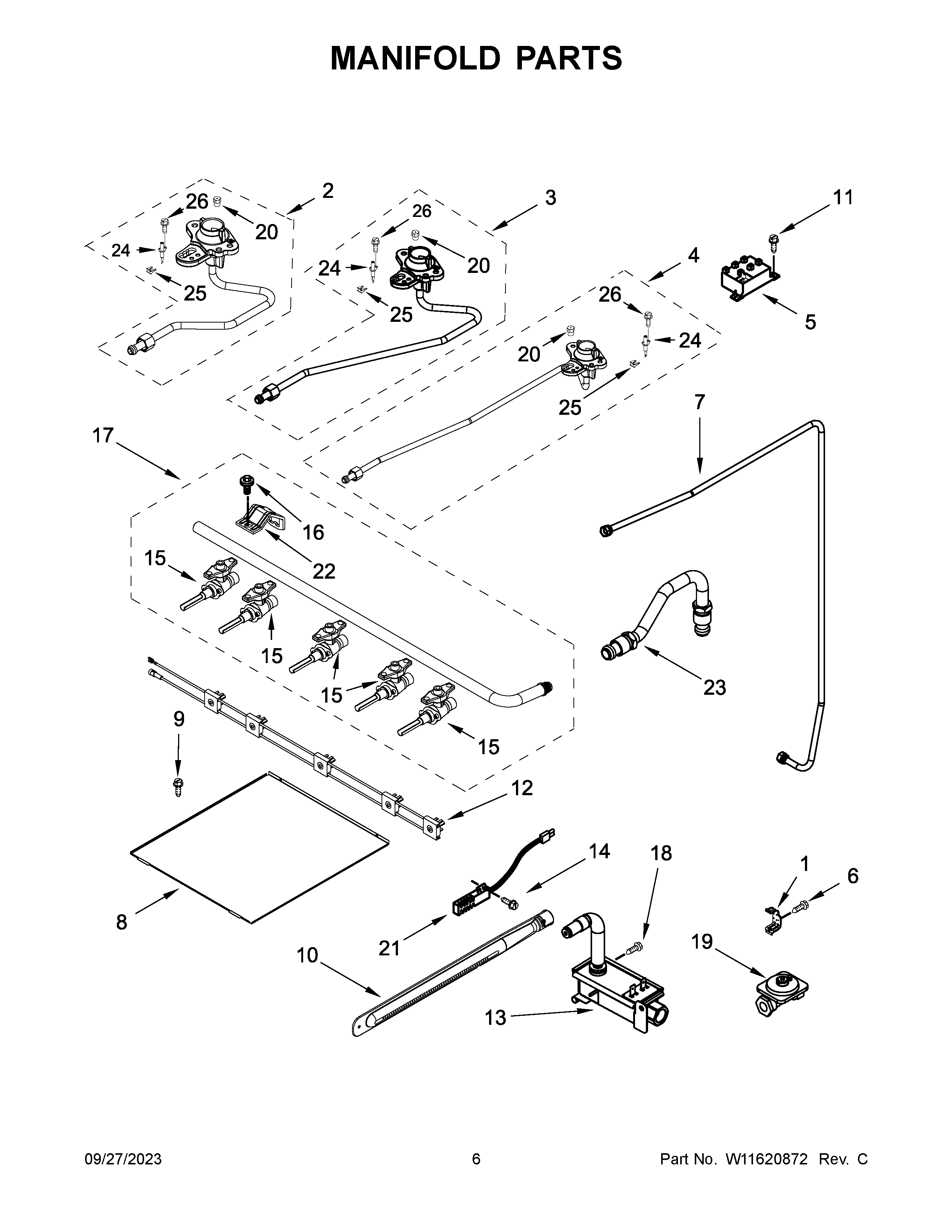 Manifold parts