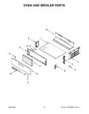 Oven and broiler parts