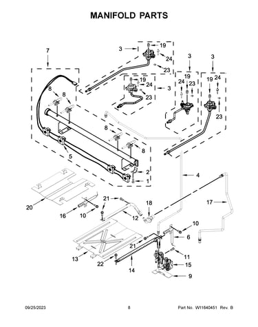 Manifold parts