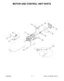 Motor and control unit parts