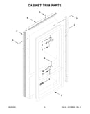Cabinet trim parts