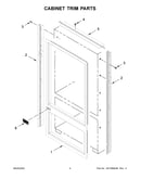 Cabinet trim parts