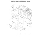KitchenAid KBBL306ESS05 freezer liner and icemaker parts diagram
