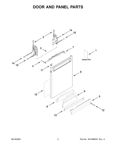 Door and panel parts