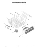 Lower rack parts