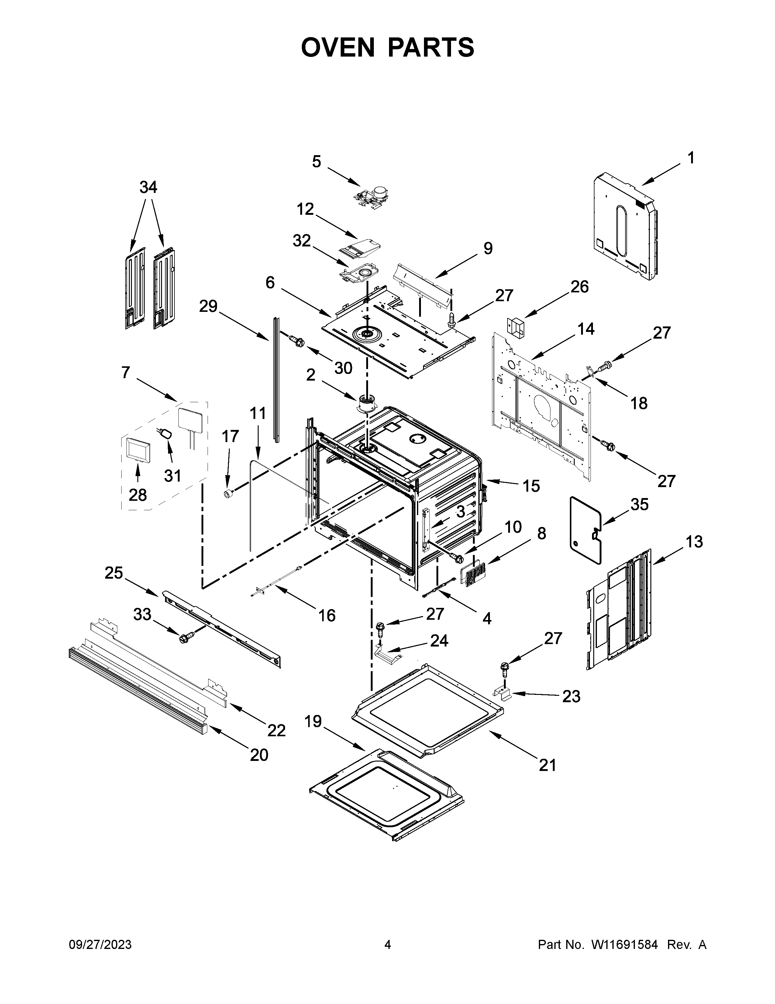 Oven parts