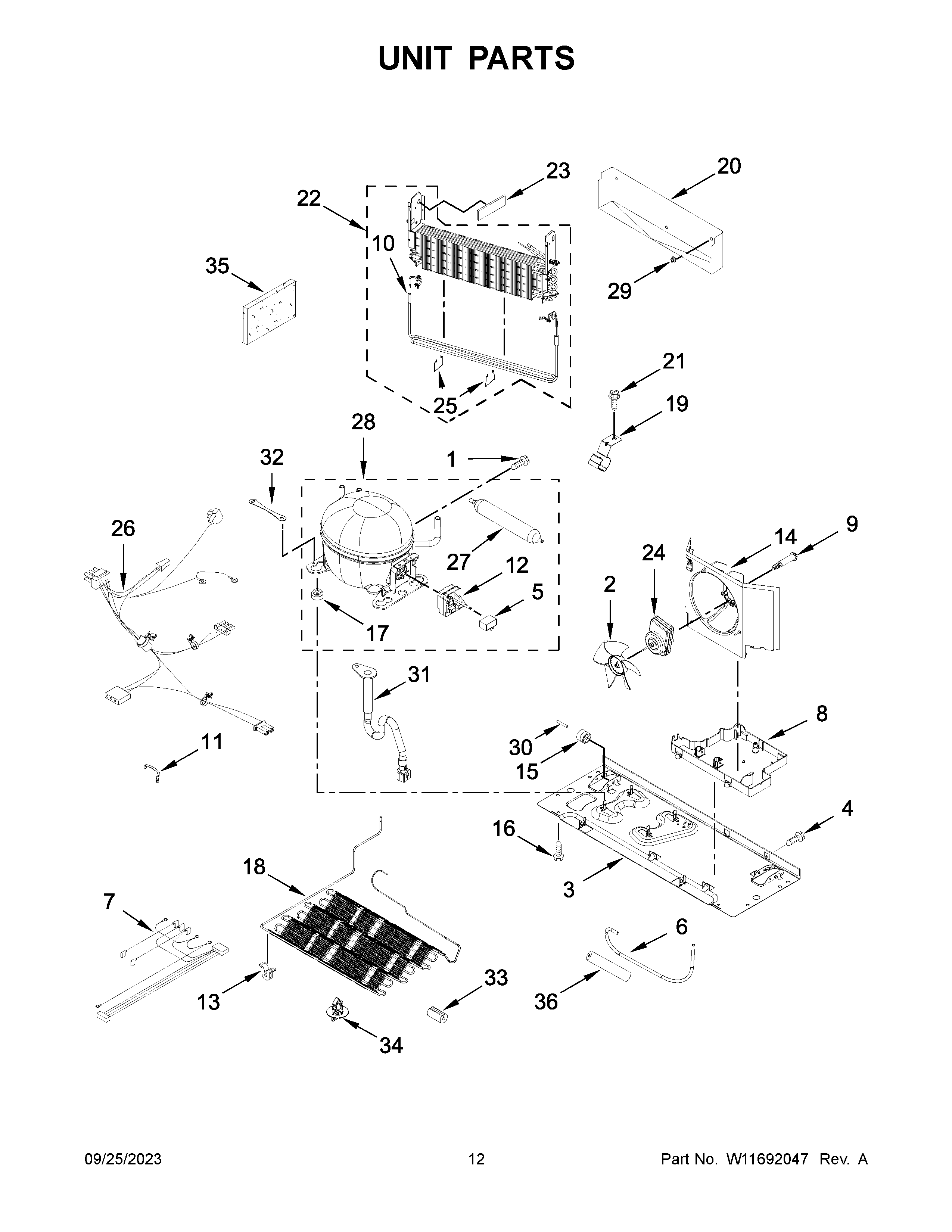 Unit parts