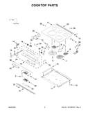 Cooktop parts