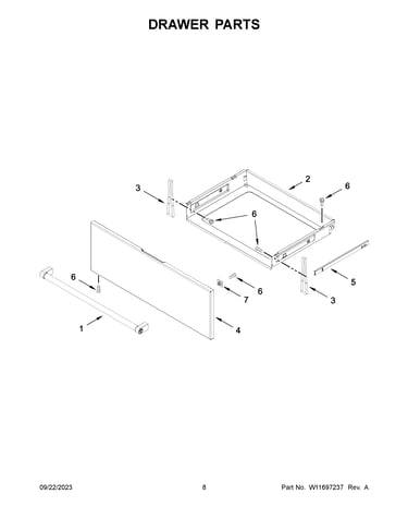 Drawer parts
