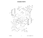 Whirlpool WFE505W0HW6 chassis parts diagram