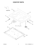 Cooktop parts