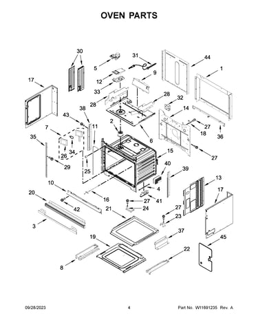 Oven parts
