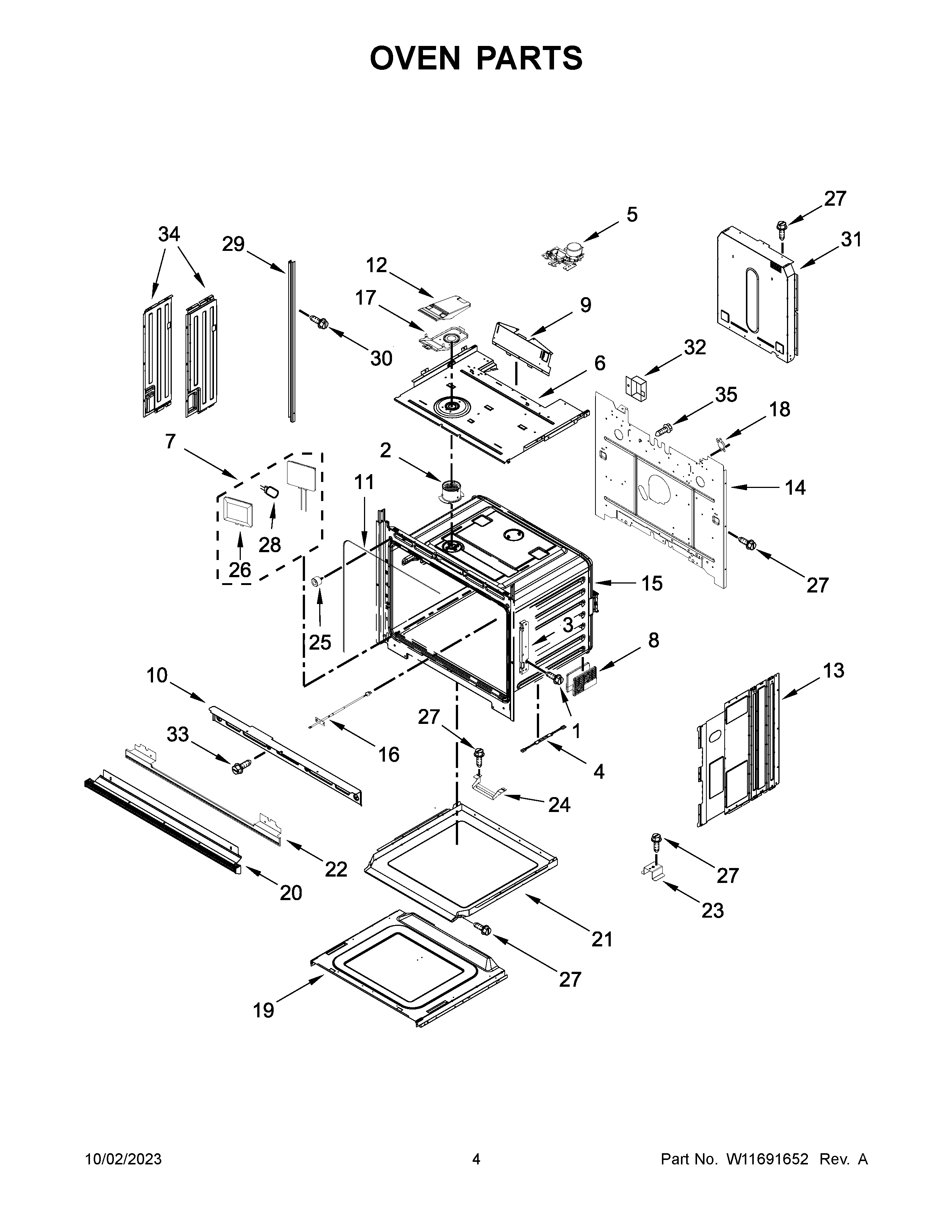 OVEN PARTS