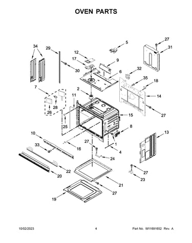 Oven parts