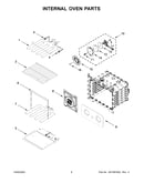 Internal oven parts