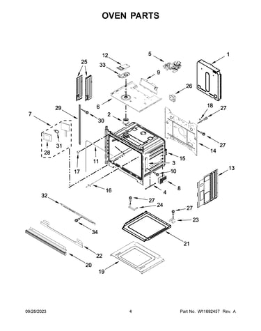 Oven parts