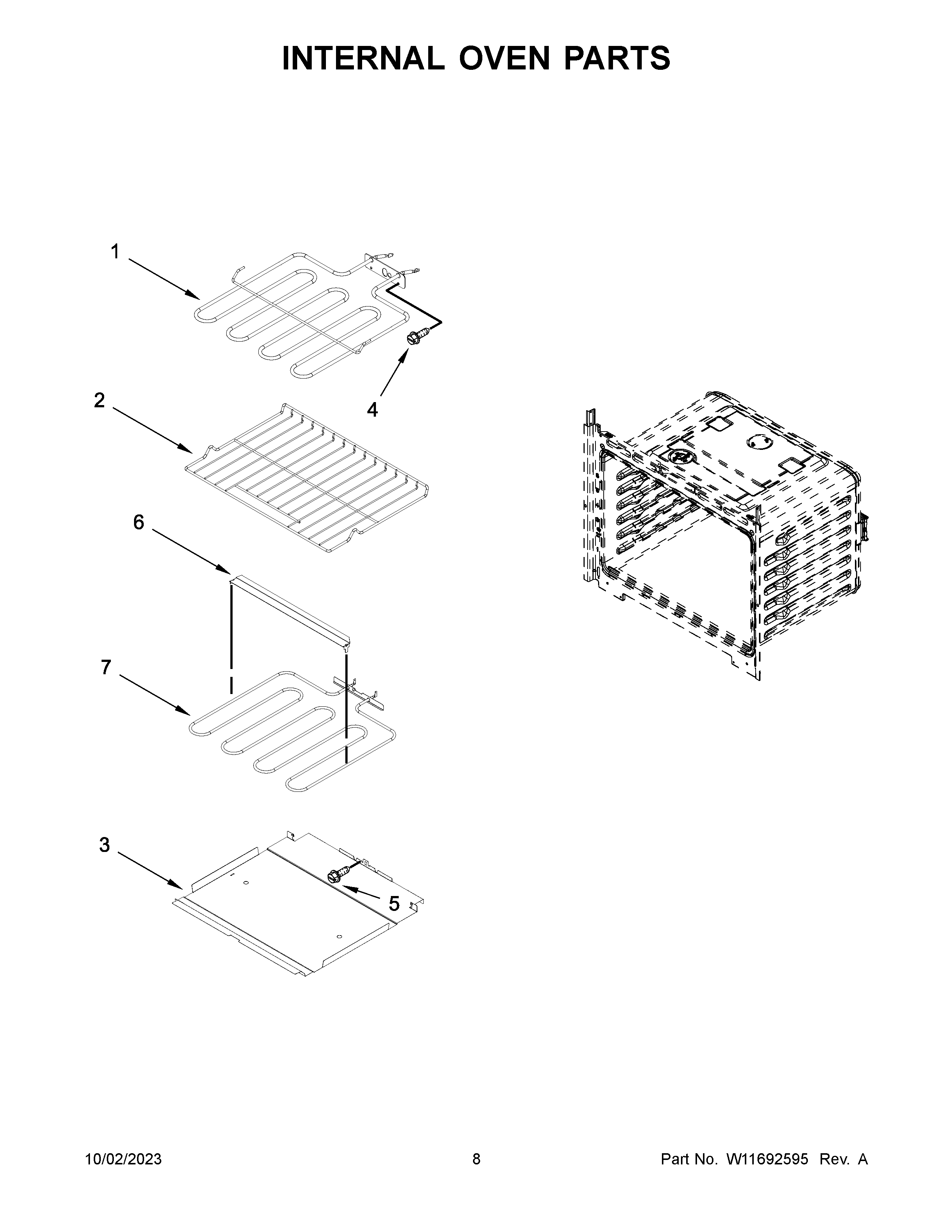 INTERNAL OVEN PARTS