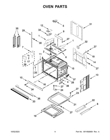 Oven parts
