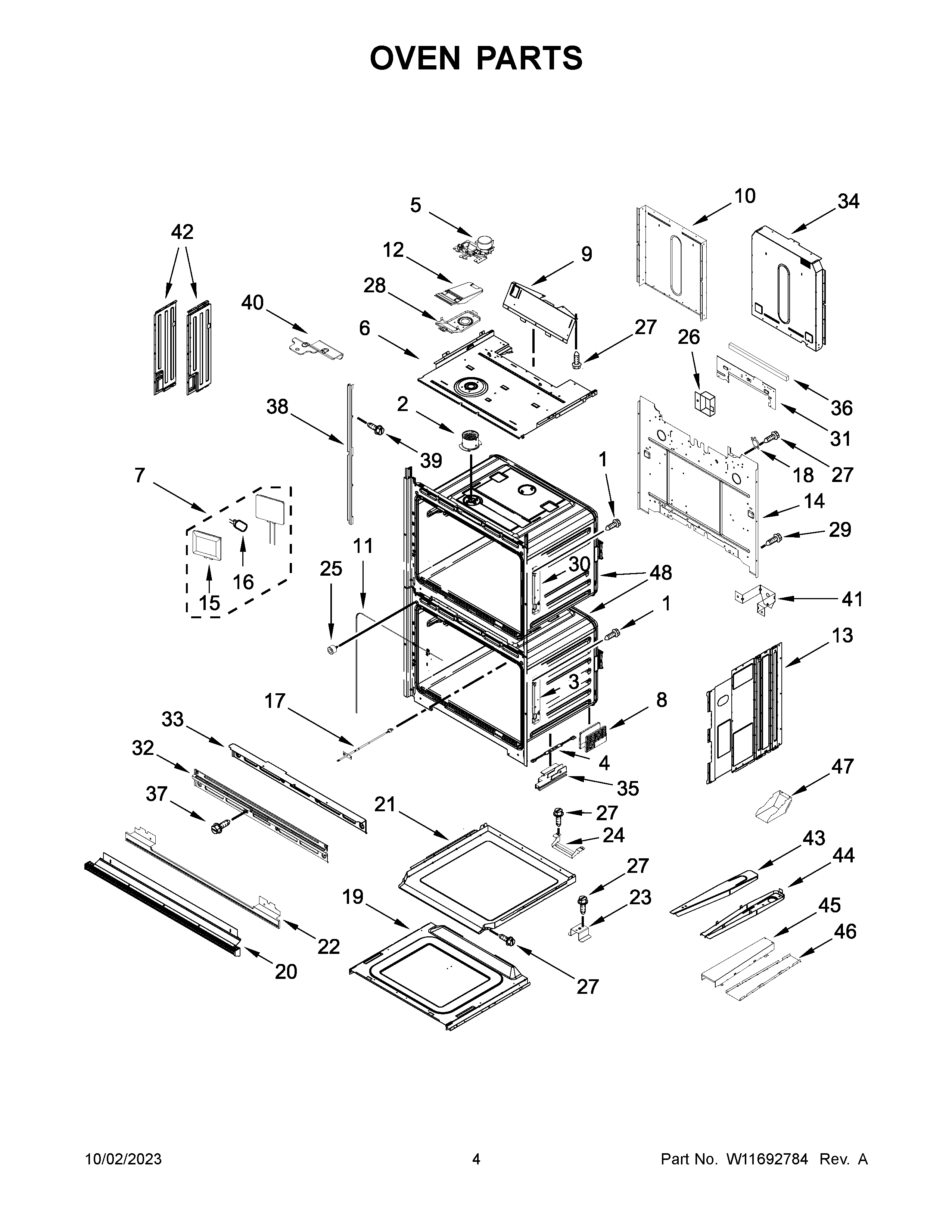 Oven parts